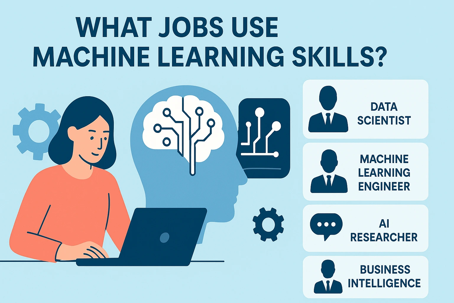 What jobs use machine learning skills ?
