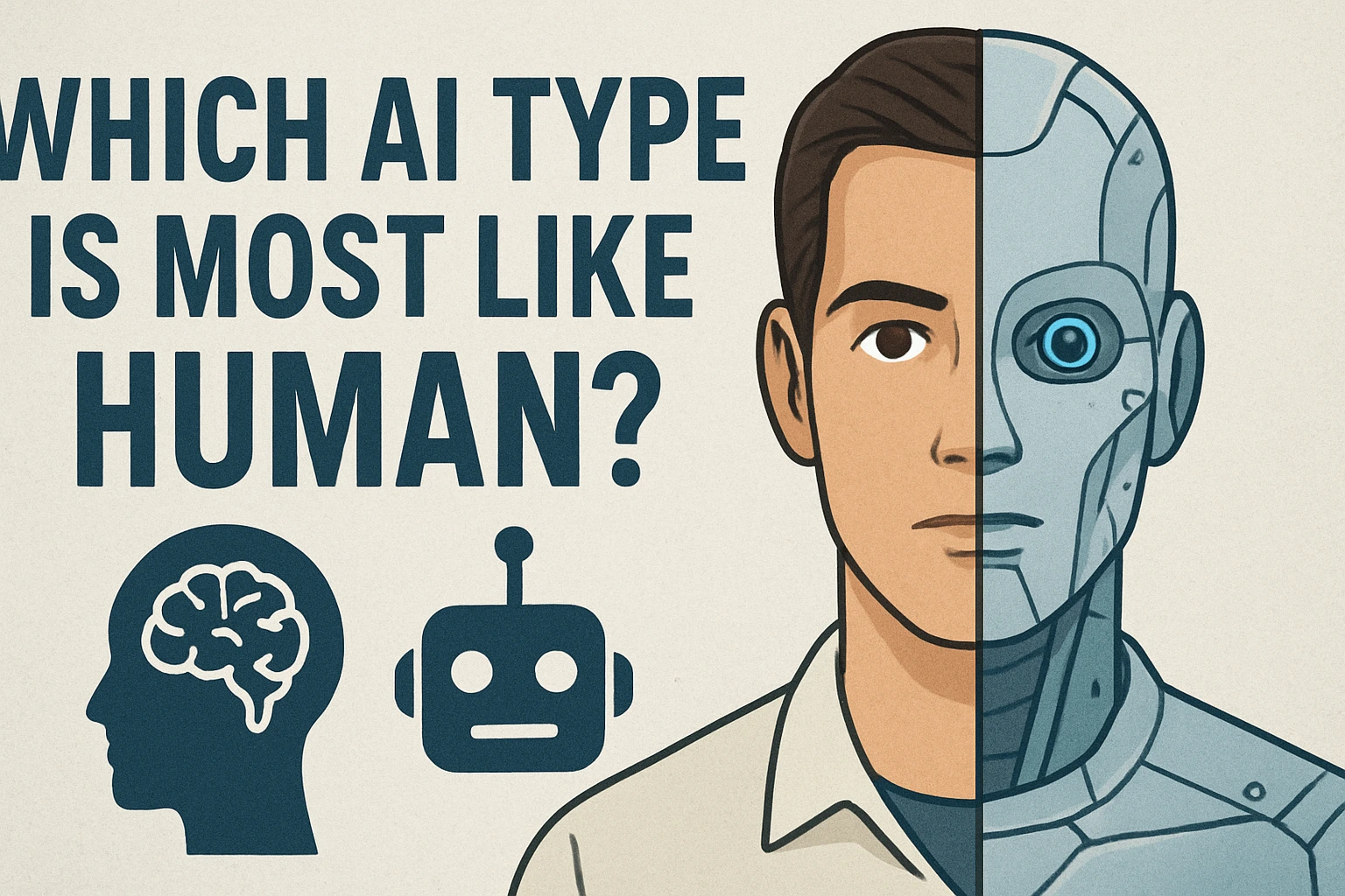Which AI Type Is Most Like Human?